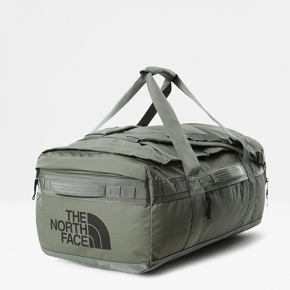 The North Face Duffel Bag Mens Australia - The North Face Base Camp Voyager 62L Green / Black (RQG-5